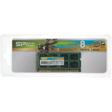 Память SO-DIMM DDR3 8Гб 1600МГц Silicon Power (12800Мб/с, CL11, 204-pin, 1.5 В) [SP008GBSTU160N02]