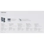 Компьютерная акустика Edifier M1250 (2.0, 1,2Вт, пластик)