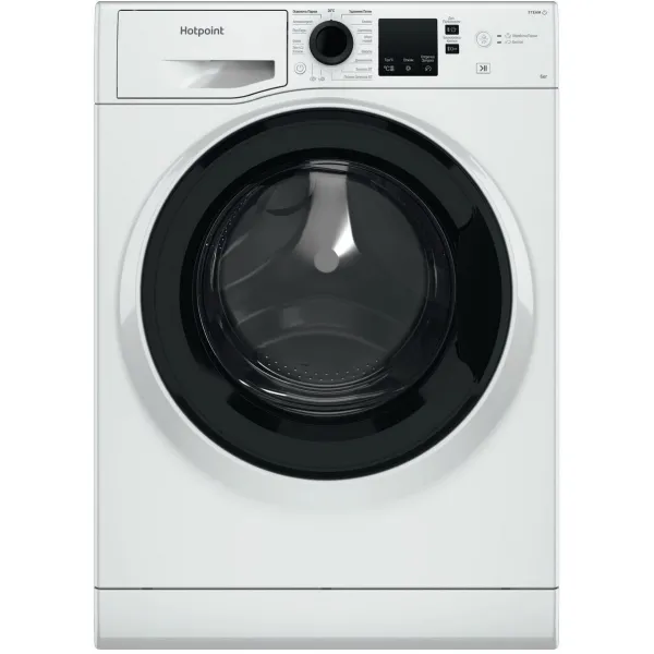 Стиральная машина Hotpoint-Ariston NSS 6015 K V RU(класс: A, средняя 59.5x85x42.5см, фронтальная, макс:6кг, 1200об/мин, защита от протечек, белый)