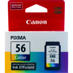 Картридж Canon CL-56 (многоцветный; 300стр; Pixma E404, E464)