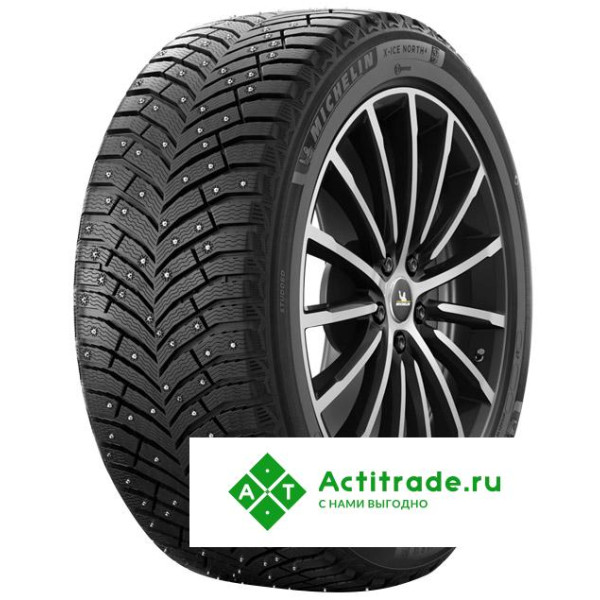 Шина Michelin X-Ice North 4 255/40 R21 102H зимняя шипы (Extra Load)