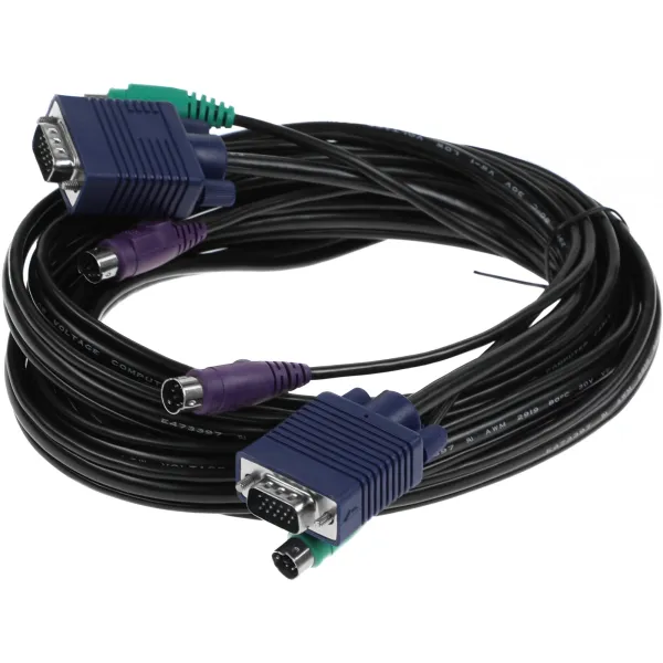 Кабель D-Link DKVM-CB3 (15-pin D-Sub (VGA), 15-pin D-Sub (VGA), 3м)
