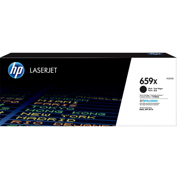 Тонер-картридж HP 659X (черный; 34000стр; LJ M856, M776)