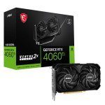 Видеокарта GeForce RTX 4060TI 2535МГц 16Гб MSI VENTUS (GDDR6, 128бит, 1xHDMI, 3xDP)