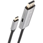 Кабель-переходник VCOM (USB 3.1 Type-C (m), DisplayPort (m))