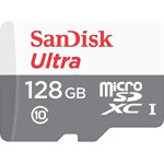 Карта памяти microSDXC 128Гб SanDisk (Class 10, 100Мб/с, UHS-I, без адаптера)