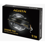 Жесткий диск SSD 1Тб ADATA Legend 960 (M.2, 7400/6000 Мб/с, 610000 IOPS, PCIE 4.0 X4)