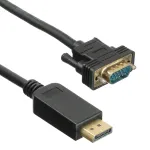 Кабель аудио-видео Buro (DisplayPort (m), VGA (m), 3м)