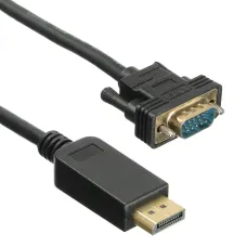 Кабель аудио-видео Buro (DisplayPort (m), VGA (m), 3м) [BHP DPP_VGA-3]