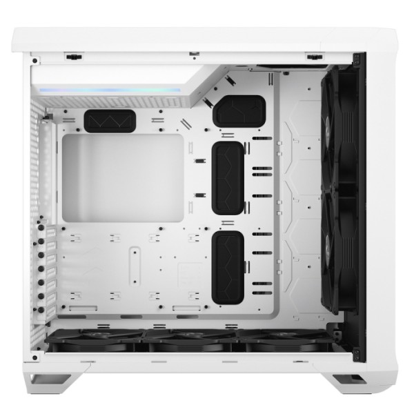Корпус Fractal Design Torrent White TG Clear Tint (Midi-Tower, 3x140мм)