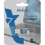 Накопитель USB Netac NT03UA31N-008G-20BL