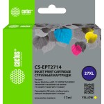 Cactus CS-EPT2714 (желтый; 17стр; WorkForce WF-3620, 3640, 7110, 7210)