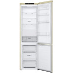 Холодильник LG GC-B509SECL (No Frost, A+, 2-камерный, объем 419:292/127л, инверторный компрессор, 59.5x203x68.2см, бежевый)