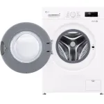 Стиральная машина LG F2Y1HS3W(фронтальная средняя, класс стирки/отжима/э.потребления: A/B/A , макс: 7кг, 1200 об/мин, инвертер, 60x85x44см, белый)