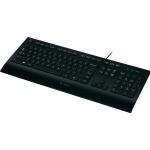 Клавиатура Logitech Corded Keyboard K280e Black USB ( мембранные, 104кл)
