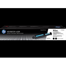 Тонер-картридж HP 103 (оригинальный номер: W1103AD; черный; 2500стр; HP Neverstop Laser; двойная упаковка)