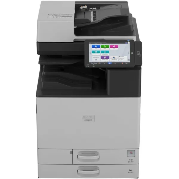МФУ Ricoh IM C2010 (лазерная, цветная, A3, 6144Мб, 1200x1200dpi, авт.дуплекс, 40'000стр в мес, Bluetooth, RJ-45, USB)