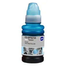Чернила Cactus CS-EPT6735 (светло-голубой; 100мл; Epson L800, L810, L850, L1800) [CS-EPT6735]