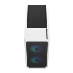 Корпус Fractal Design Focus 2 RGB White TG Clear Tint (Midi-Tower)