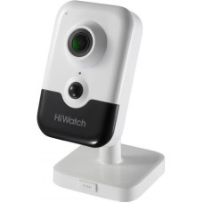 Камера видеонаблюдения HiWatch DS-I214W(B) (2 мм) (IP, внутренняя, кубическая, поворотная, 2Мп, 2-2мм, 1920x1080, 25кадр/с)