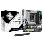 Материнская плата ASRock B760M STEEL LEGEND WIFI (LGA1700, Intel B760, 4xDDR5 DIMM, microATX, RAID SATA: 0,1,10,5)