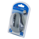 Oklick 435MW Black-Grey USB (радиоканал, кнопок 4, 1600dpi)