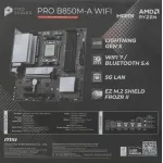 Материнская плата MSI PRO B850M-A WIFI (x)