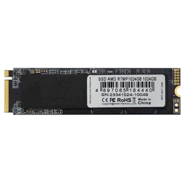 Жесткий диск SSD 1Тб AMD R7MP (2280, 5300/4800 Мб/с, PCI Express)