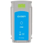 Чернильный картридж Cactus HP 72 CS-C9371 (фото голубой; 130стр; 130мл; DJ T610, T620, T770, T1100, T1120, T1200)