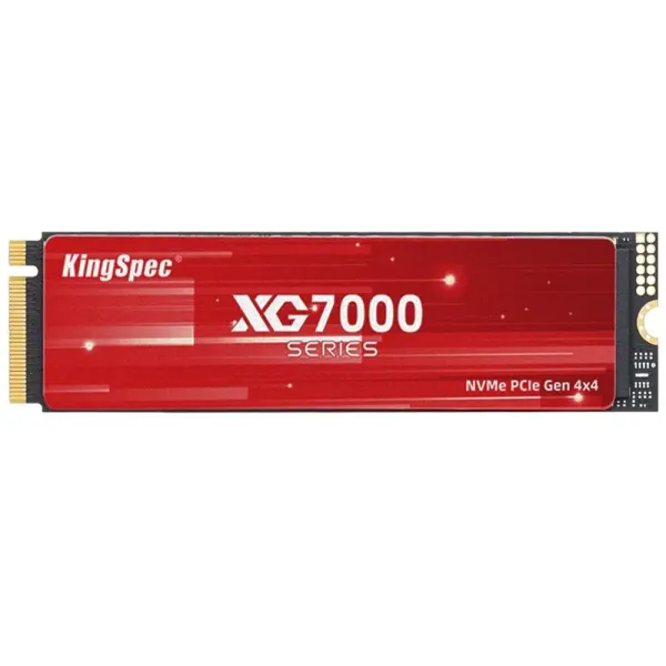 Жесткий диск SSD 512Гб KingSpec (2280, 7200/4400 Мб/с, PCIe 4.0 x4 (NVMe), для ноутбука и настольного компьютера)