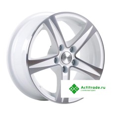 Скад Sakura R15/6.5J PCD 5x114,3 ET 40 ЦО 66,1 белый с полированной лицевой поверхностью [1270824]