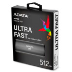 Внешний жесткий диск SSD 512Гб ADATA (1.8