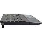 Клавиатура и мышь DEFENDER Berkeley C-925 Nano Black USB (радиоканал, классическая мембранная, 104кл, лазерная, кнопок 6, 1600dpi)