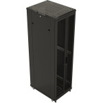 Шкаф коммутационный напольный Hyperline TTB-2268-DD-RAL9004 (22U, 600x1166x800мм, IP20, 800кг)