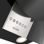 Вытяжка Elikor Графит 80Н-700-Э4Д нерж/стекло черное