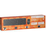 Клавиатура и мышь DEFENDER и Dakota C-270 Black USB (классическая мембранная, 104кл, светодиодная, кнопок 3, 1000dpi)