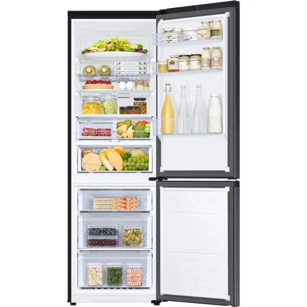 Холодильник Samsung RB34C675EBN (No Frost, A++, 2-камерный, объем 344:230/114л, инверторный компрессор, черный)