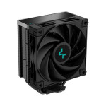 Кулер для процессора DeepCool AK400 ZERO DARK (Socket: 1150, 1151, 1151-v2, 1155, 1156, 1200, 1700, AM4, алюминий+медь, 29дБ, 4-pin PWM)