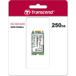 Жесткий диск SSD 250Гб Transcend (2242, 500/330 Мб/с, 75000 IOPS, SATA 3Гбит/с)