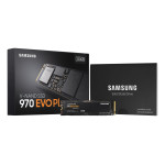 Жесткий диск SSD 250Гб Samsung 970 Evo Plus (M.2, 3500/2300 Мб/с, 550000 IOPS, PCI-E, 512Мб, для ноутбука и настольного компьютера)