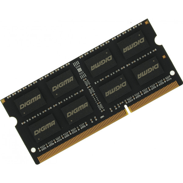 Память SO-DIMM DDR3L 8Гб 1600МГц Digma (12800Мб/с, CL11, 204-pin)