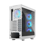 Корпус Fractal Design Meshify 2 Compact RGB White TG Clear Tint (1x120мм)