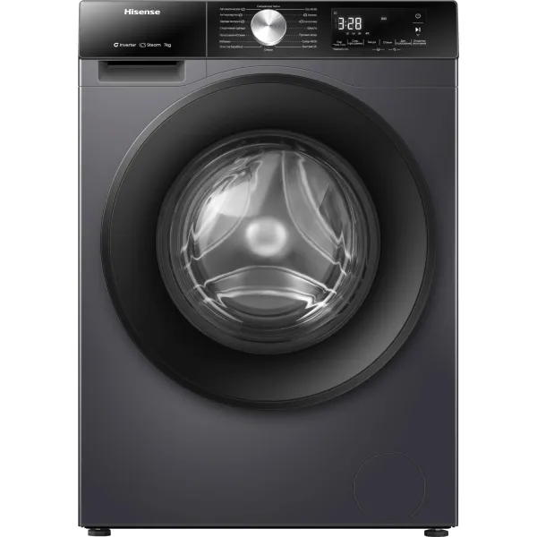Стиральная машина Hisense WF3S7021BB(59.5x84.5x45см, фронтальная, макс:7кг, 1200об/мин, черный)