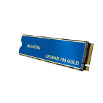 Жесткий диск SSD 512Гб ADATA Gold (M.2 2280, 2000/1600 Мб/с, 280000 IOPS, PCI Express)
