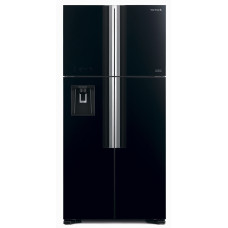 Холодильник Hitachi R-W660PUC7 GBK (No Frost, A+, 2-камерный, инверторный компрессор, 85.5x183.5x72.7см, черный) [R-W660PUC7 GBK]