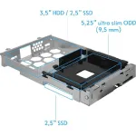 Корпус Chieftec BE-10B-300 (Slim-Tower, 300Вт, 2xUSB3.0)