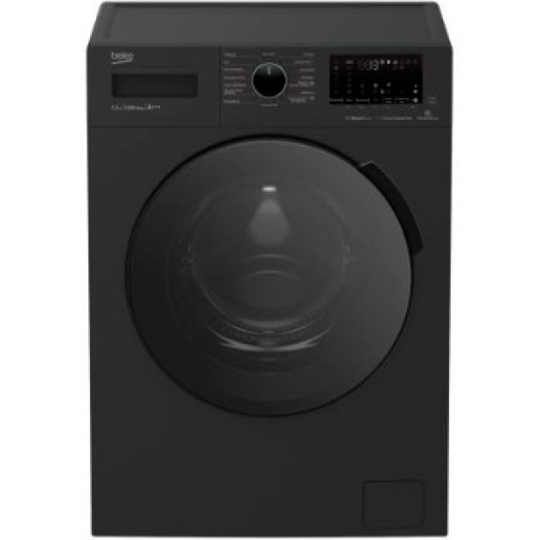 Стиральная машина Beko WSPE7H616A(класс: A+++, средняя 59.6x84x49см, фронтальная, макс:7,5кг, 1200об/мин, антрацит)