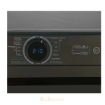 Стиральная машина Midea MF100W70/S-RU(59.5x85x40см, фронтальная, макс:7кг, 1200об/мин, защита от протечек, темно-серебристый)