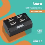 Разветвитель USB BURO BU-HUB4-U2.0