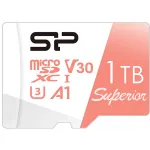 Карта памяти microSDXC 1024Гб Silicon Power (Class 10, 100Мб/с, UHS-I U3, без адаптера)